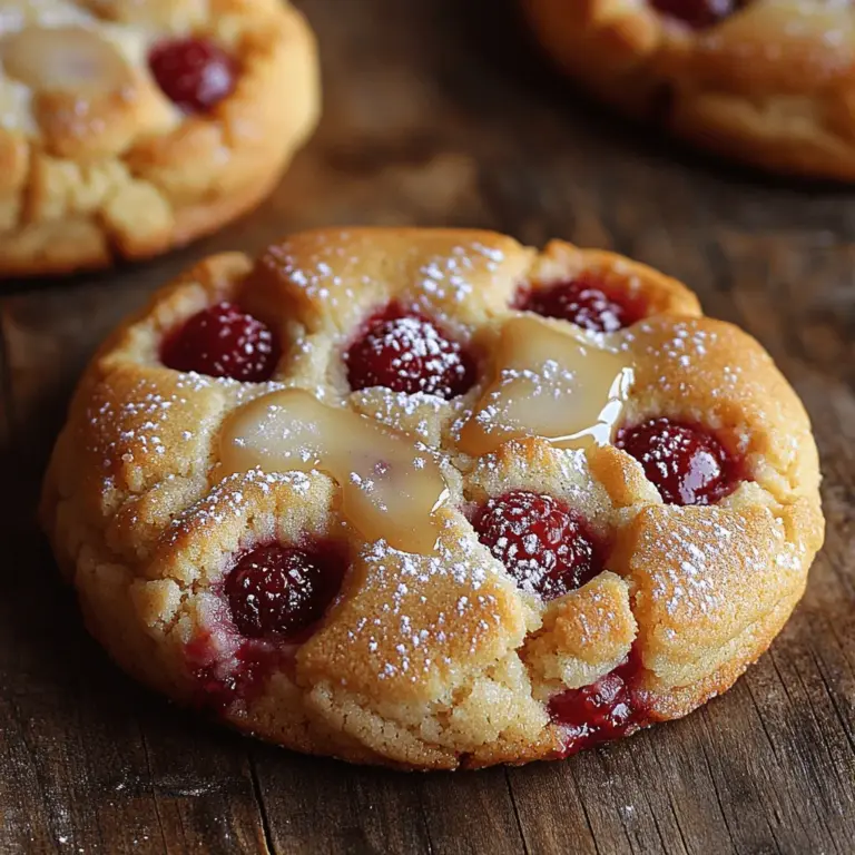 Baking is a delightful way to experiment with flavors, and few combinations are as refreshing as lemon and raspberry. The bright, tangy notes of lemon perfectly complement the sweet yet tart flavor of fresh raspberries, creating a symphony of taste that dances on the palate. This delightful pairing is the essence of our recipe for Zesty Lemon Raspberry Dream Cookies, which captures the essence of summer in every bite. These cookies are not just a treat for the taste buds; they are a feast for the eyes as well, showcasing vibrant colors and appealing textures.