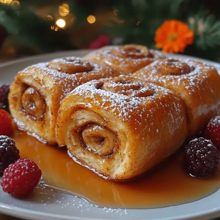 In recent years, the culinary world has seen a surge in breakfast fusion dishes, where traditional recipes are reimagined in exciting and delicious ways. The Cinnamon Roll Stuffed French Toast is a perfect example of this trend, combining the comforting elements of French toast with the irresistible appeal of cinnamon rolls. This decadent breakfast treat is easy to prepare and sure to impress, making it an ideal choice for weekend brunches, family gatherings, or any occasion where you want to treat your loved ones to something special.