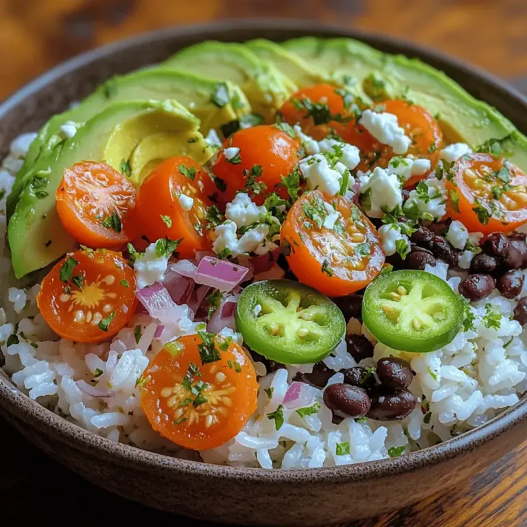 If you’re in search of a dish that is both vibrant and satisfying, look no further than Zesty Lime & Cilantro Rice Bowls. This delightful meal combines the nutty flavor of jasmine rice with the freshness of lime and cilantro, creating a culinary experience that is both refreshing and hearty. As a staple in many kitchens, rice bowls have gained immense popularity, especially among those seeking healthy, plant-based meals. What makes this particular recipe stand out is not just its refreshing taste but also its versatility, making it suitable for a variety of dietary preferences, including vegan and vegetarian diets.