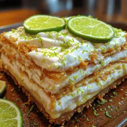 Key Lime Pie is not just a dessert; it's a delightful journey into the sun-kissed tropics. Originating from the Florida Keys, this iconic pie combines the tartness of key limes with a sweet, creamy filling, nestled within a crunchy graham cracker crust. The traditional version is beloved for its simplicity and refreshing flavor, but today, we’re elevating this classic to new heights with a unique twist – the Triple Decker Key Lime Pie.