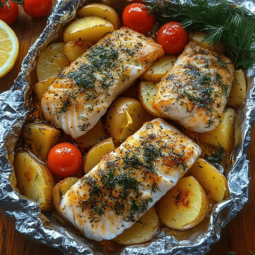 The success of any recipe hinges on the quality of its ingredients, and Herbed Fish & Potato Foil Packs are no exception. Each component plays a crucial role in creating a dish that is not only satisfying but also bursting with flavor.
