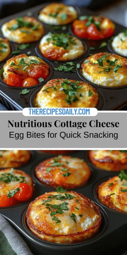 Discover the delicious and nutritious world of Cottage Cheese Egg Bites! Perfect for busy lifestyles, these protein-packed snacks are easy to make and loaded with veggies. Ideal for breakfast, brunch, or a quick snack, they blend the creamy goodness of cottage cheese and the health benefits of eggs. Dive into this article for a simple recipe, serving suggestions, and storage tips to keep them fresh. Elevate your snacking game today!