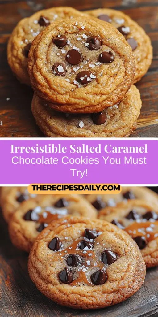 Discover the joy of baking with this mouthwatering recipe for Indulgent Salted Caramel Chocolate Cookies. Perfectly balanced with rich chocolate, gooey caramel, and a sprinkle of sea salt, these cookies deliver a delightful contrast of sweet and salty flavors. Whether you’re a novice or a seasoned baker, you'll love the simple steps to create these chewy, delicious treats that are sure to impress family and friends. Experience a new level of cookie bliss!