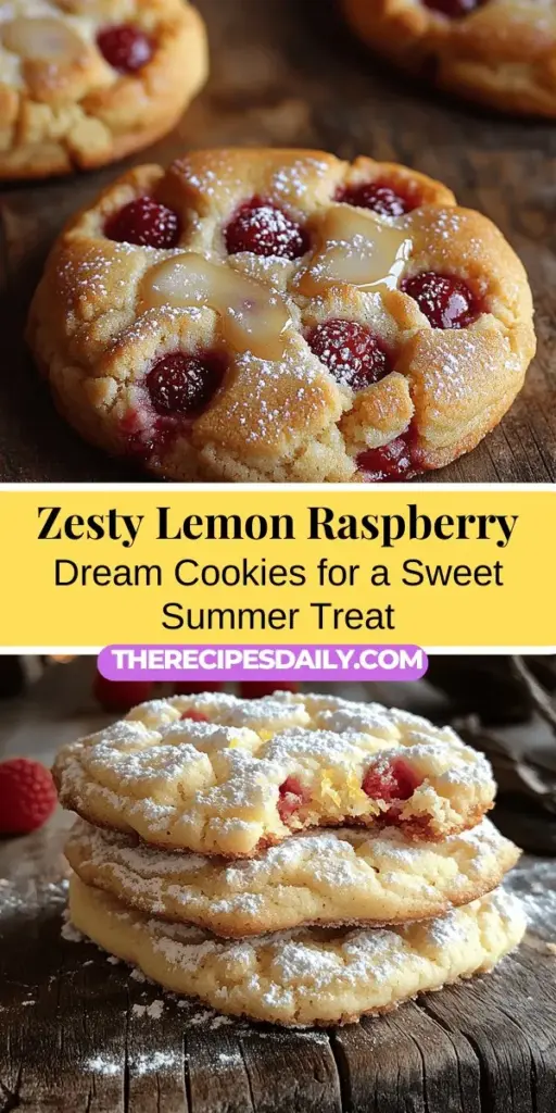 Discover the refreshing flavors of Zesty Lemon Raspberry Dream Cookies, a delightful treat that beautifully combines the bright notes of lemon with the sweet-tartness of fresh raspberries. Perfect for any occasion, these cookies offer a vibrant presentation and a taste that dances on the palate. Each bite captures the essence of summer, making them an ideal dessert for gatherings or a cozy afternoon snack. Join us in crafting these irresistible cookies and impress your loved ones with a delightful baking adventure!