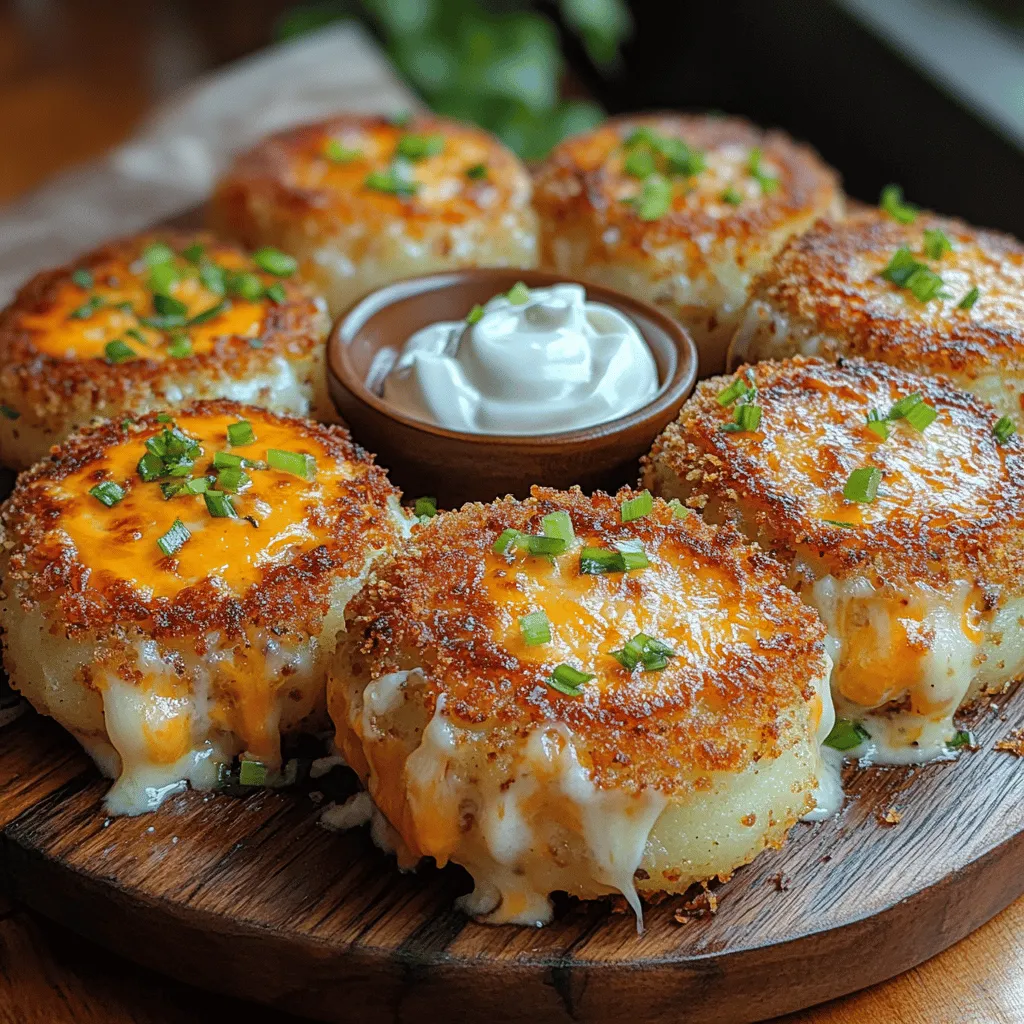 Crispy Cheesy Stuffed Potato Cakes are a delightful fusion of comfort food and gourmet indulgence, making them a favorite in households and restaurants alike. These golden-brown cakes are not just visually appealing but also offer a tantalizing combination of flavors and textures that leave a lasting impression on anyone lucky enough to take a bite. Imagine the crispiness of the outer layer giving way to a warm, cheesy center filled with creamy goodness—it's a culinary experience that never disappoints.