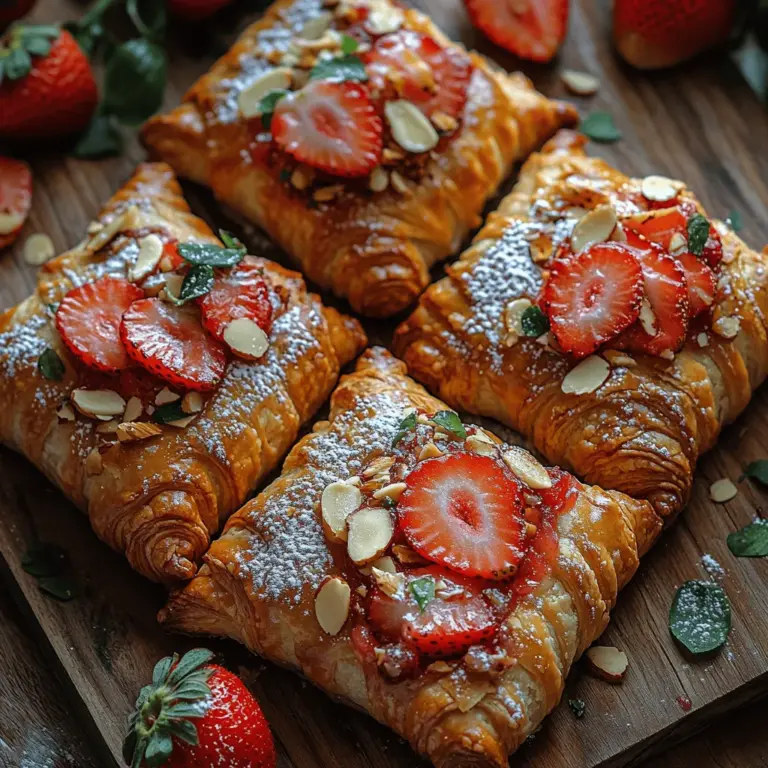 To appreciate the Vegan Strawberry Cream Danish, it's important to understand what a Danish pastry is. Originating from Denmark, Danish pastries are known for their rich, buttery texture and flaky layers. Traditionally, they are made with a yeast-leavened dough that is rolled and folded to create multiple layers. This results in a tender, airy pastry that can be filled with various sweet or savory fillings.