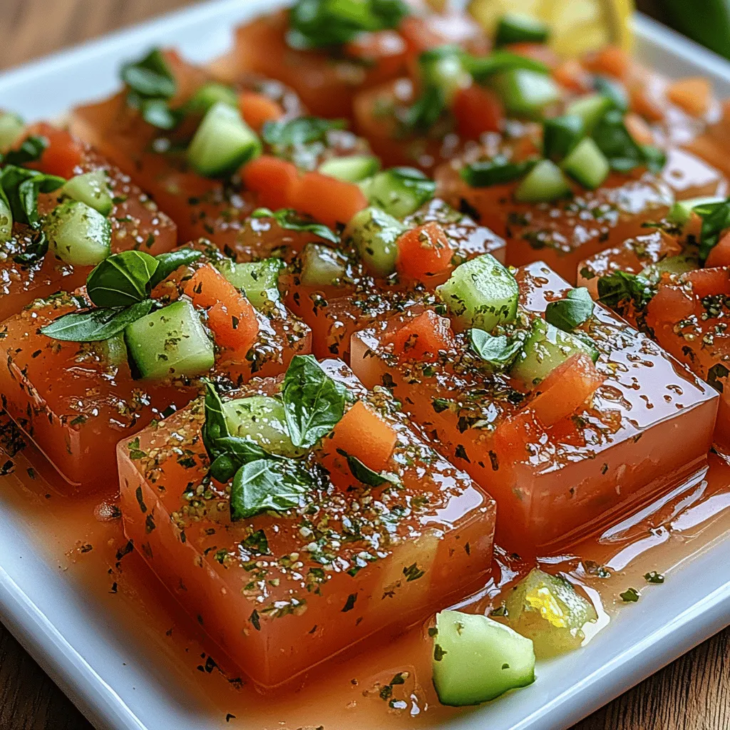 As the summer sun casts its golden rays, the desire for light, refreshing dishes grows ever stronger. One culinary masterpiece that embodies this ethos is aspic. Traditionally a savory gelatin dish, aspic is not only a feast for the palate but also a visual delight, elegantly showcasing seasonal produce. Among the myriad of aspic recipes, the Tomato Tango Aspic stands out as a vibrant and zesty creation, ideal for summer gatherings, picnics, or as a stunning appetizer for dinner parties.