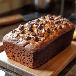 Banana bread has long been cherished as a comforting baked good, gracing the tables of homes across the world. Its warm, inviting aroma wafts through kitchens, evoking nostalgia and a sense of home. This beloved treat is not just a staple for breakfast; it has become a versatile snack, dessert, and even a sweet gift for friends and family. Over the years, countless variations of banana bread have emerged, each with its unique spin, but few can rival the delightful combination of the classic recipe with chocolate chips.