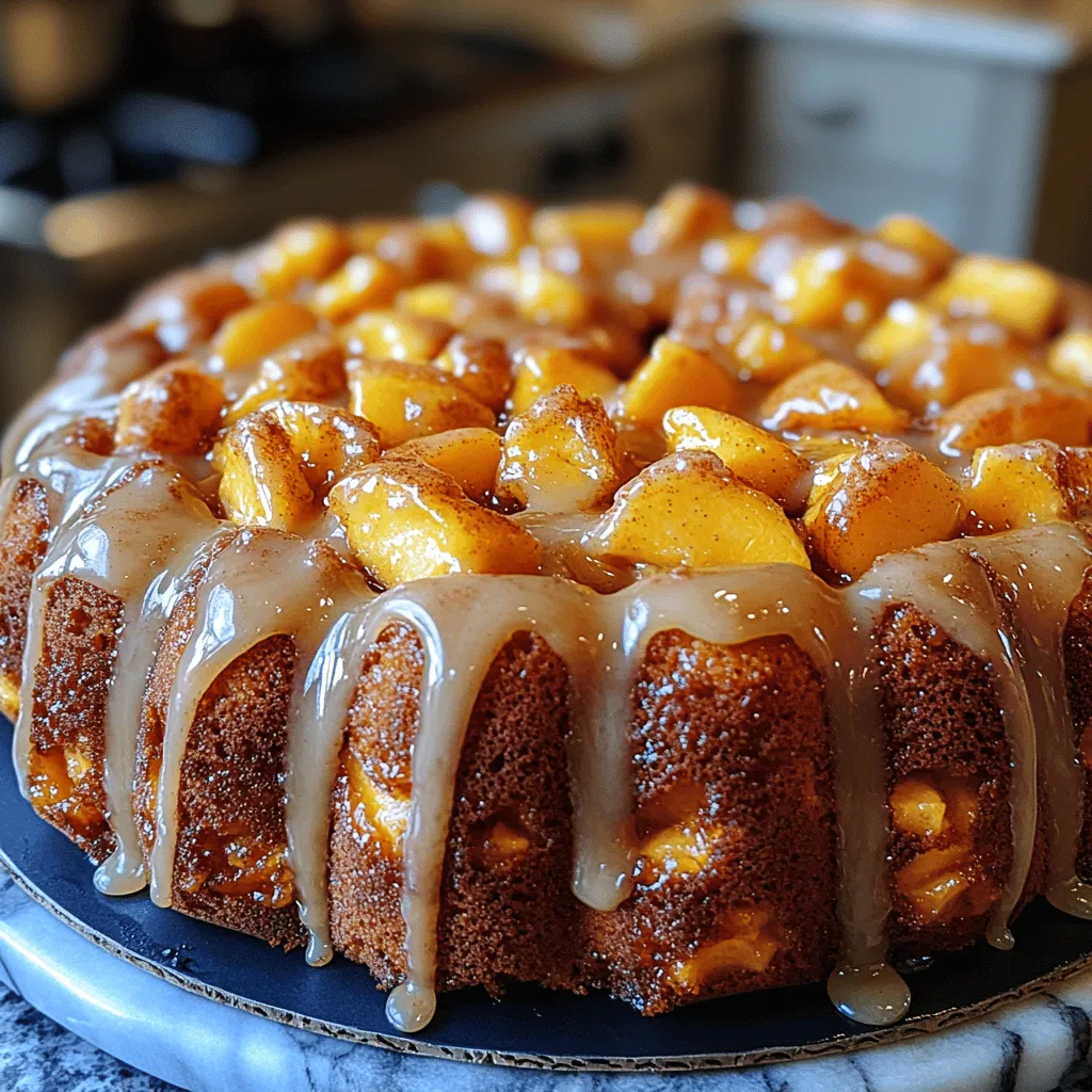 As the summer sun shines brightly and the days stretch long, there’s nothing quite like indulging in a delightful dessert that captures the essence of the warm season. Enter the Peach Cobbler Bundt Cake, a harmonious blend of two beloved treats: the classic peach cobbler and the ever-popular Bundt cake. This innovative dessert combines the juicy, sweet flavors of fresh peaches with the comforting, soft texture of cake, resulting in a treat that is both satisfying and inviting.