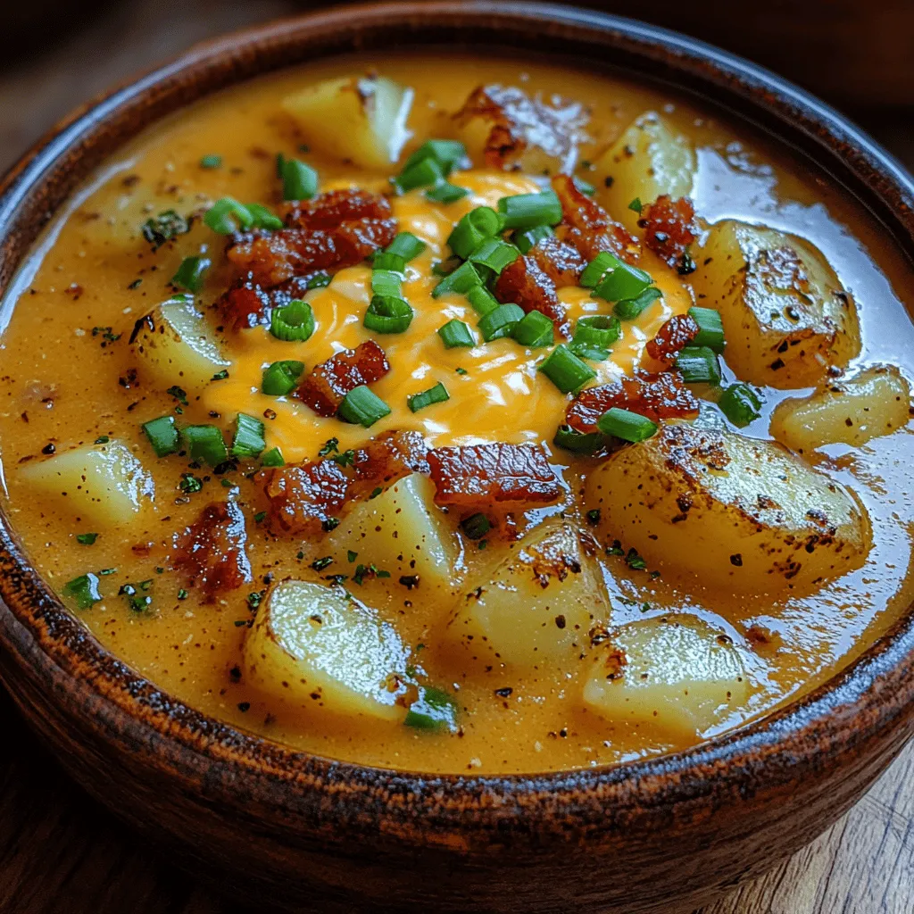 As the chill of autumn settles in and winter approaches, there's nothing quite like a steaming bowl of soup to warm your soul and comfort your taste buds. Enter the Heavenly Potato Bacon Bliss Soup—a dish that encapsulates the essence of comfort food while bringing together a symphony of flavors that indulgently dance on your palate. This delightful creation is not only perfect for chilly days but also makes for an inviting centerpiece at casual gatherings with friends and family.