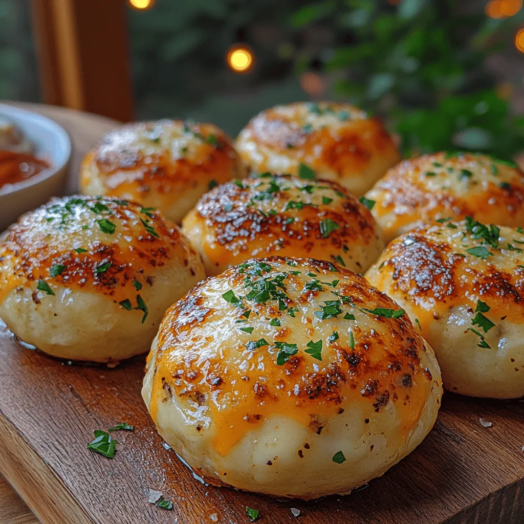 To create the perfect Garlic Parmesan Cheeseburger Bombs, it is essential to understand the role of each ingredient. Each component contributes uniquely to the overall flavor, texture, and appeal of the finished dish. Here’s a closer look at the essential ingredients you'll need: