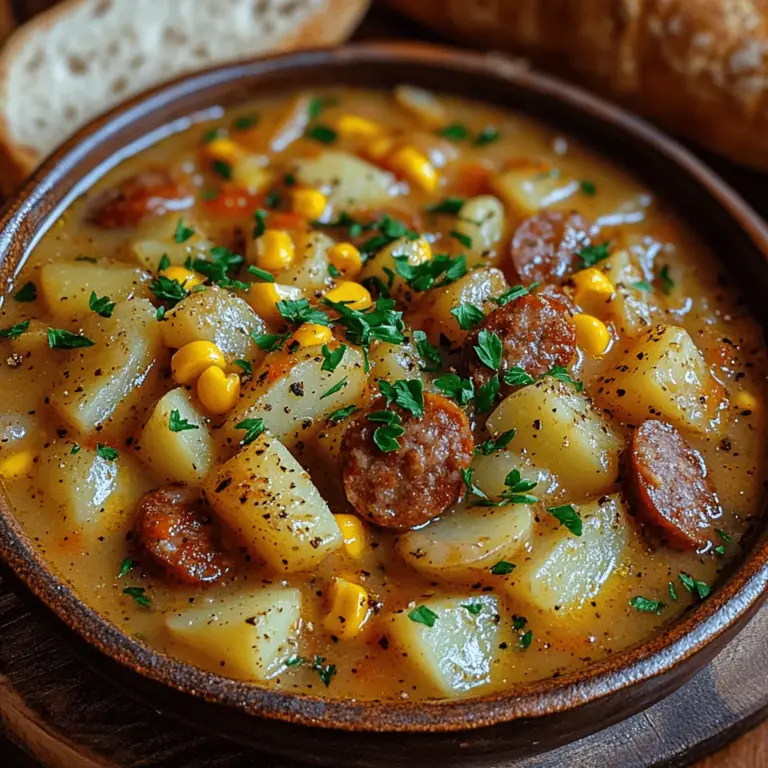 When it comes to comfort food, few dishes can rival the warmth and heartiness of a well-made chowder. This creamy soup, often brimming with rich flavors and satisfying textures, offers a nurturing embrace that can turn any meal into a cozy experience. Among the many variations of chowder, the Hearty Potato & Sausage Chowder stands out as a quintessential favorite. With its robust blend of savory sausage and tender potatoes, this chowder not only tantalizes the taste buds but also brings a sense of homeliness to the dining table.