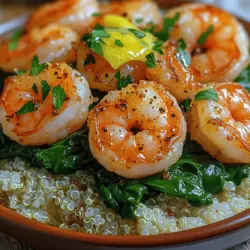 To truly appreciate the Garlicky Shrimp and Spinach Delight, it's essential to understand the individual components that contribute to its unique flavor and health benefits. This dish revolves around just a few key ingredients: shrimp, spinach, garlic, olive oil, lemon, and a touch of red pepper flakes. Each of these elements plays a significant role, bringing its own set of nutritional benefits and flavors that come together harmoniously.