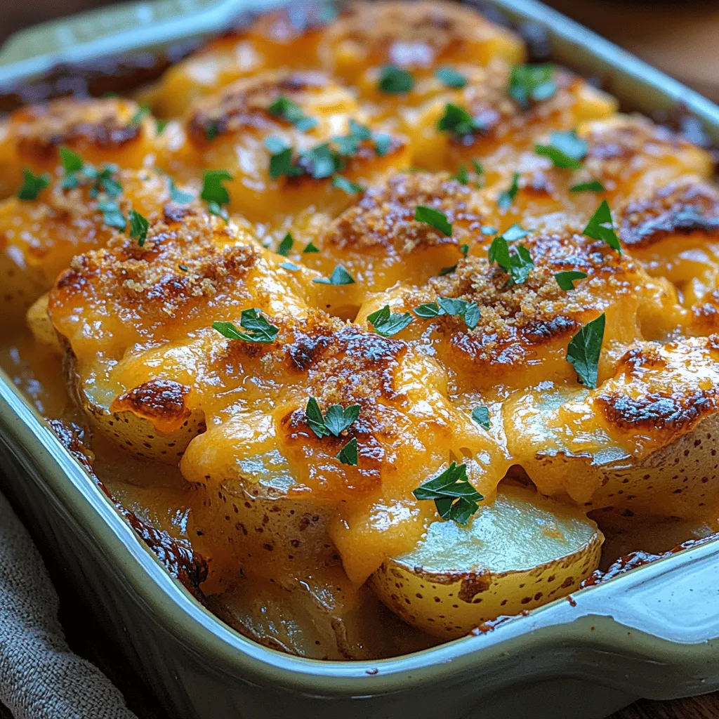 In the world of comfort food, few dishes can rival the indulgent experience of Cheesy Dreamy Au Gratin Potatoes. This classic recipe melds creamy textures with rich, savory flavors, making it a beloved staple at family gatherings, holiday feasts, and potluck dinners. The appeal of Au Gratin Potatoes lies not only in its mouthwatering taste but also in the warmth and satisfaction it brings—comfort food at its finest.
