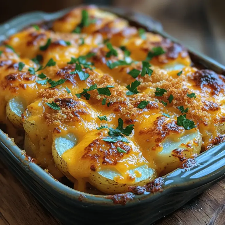 In the world of comfort food, few dishes can rival the indulgent experience of Cheesy Dreamy Au Gratin Potatoes. This classic recipe melds creamy textures with rich, savory flavors, making it a beloved staple at family gatherings, holiday feasts, and potluck dinners. The appeal of Au Gratin Potatoes lies not only in its mouthwatering taste but also in the warmth and satisfaction it brings—comfort food at its finest.