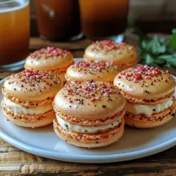 Macarons have long been a beloved fixture in the world of French pastries. These delicate confections, characterized by their smooth, crisp shells and chewy interiors, have captivated food enthusiasts and casual dessert lovers alike. Originating in Italy and perfected in France, macarons are often associated with the elegance of French patisserie. Their vibrant colors and diverse flavors make them not just a treat but an experience, perfect for any special occasion.