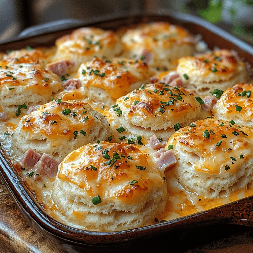 In the world of comfort food, biscuits hold a special place in many hearts. The growing trend of "swim biscuits" has taken this beloved staple to new heights, adding an exciting twist that elevates the humble biscuit into something indulgent and flavorful. Ham & Cheese Butter Swim Biscuits are a perfect example of this trend, combining savory ham and sharp cheddar cheese with a buttery, rich base that makes them irresistible.