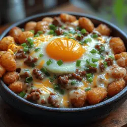 If you're looking for a breakfast that hits all the right notes—comfort, flavor, and heartiness—then the Tater Tot Breakfast Bowl with Sausage Gravy is your answer. This dish combines crispy tater tots, savory sausage gravy, and a medley of toppings to create a satisfying breakfast experience that can easily become a family favorite. It's no wonder breakfast bowls have surged in popularity; they offer an irresistible way to enjoy a variety of flavors and textures all in one meal.