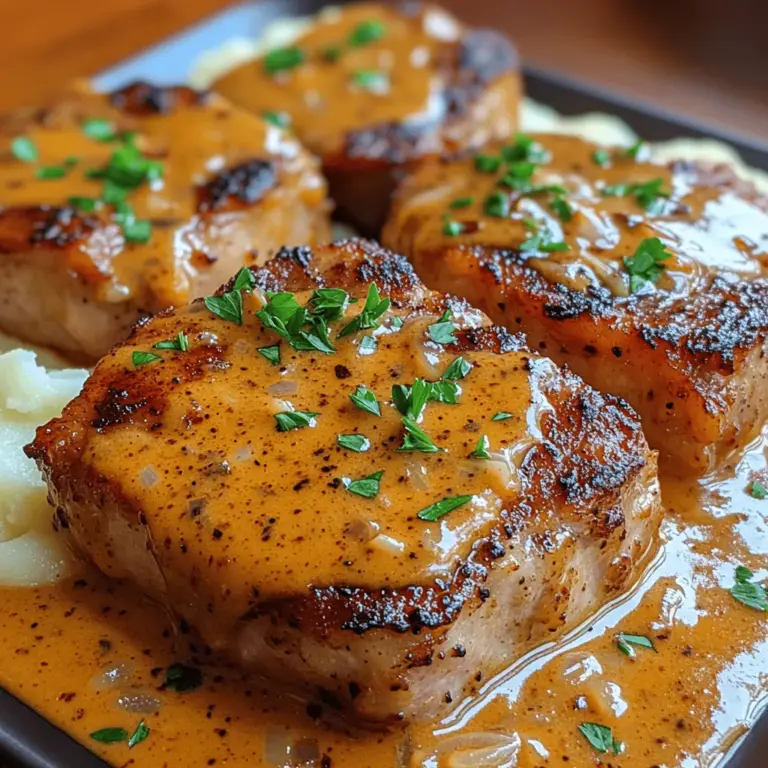 If you're looking for a dish that embodies comfort and flavor, look no further than Savory Smothered Pork Chops. This classic recipe combines succulent pork chops with a creamy, rich sauce that transforms a simple meal into a delightful dining experience. Whether it’s a busy weeknight or a special family gathering, this dish has a special place on the table, creating moments of warmth and satisfaction.
