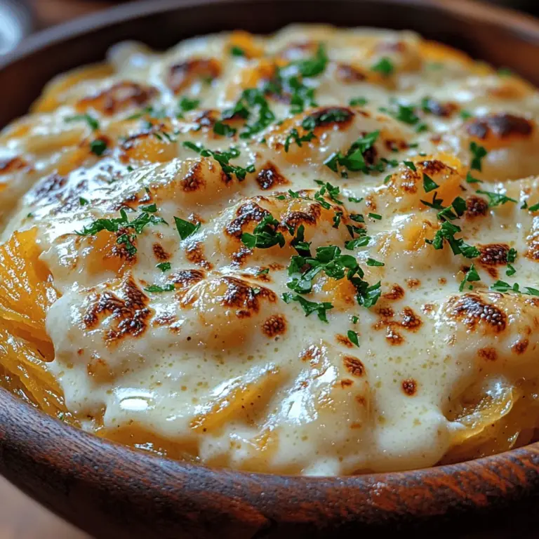 In the quest for healthier meal options that don't compromise on flavor, spaghetti squash has emerged as a beloved alternative to traditional pasta. This unique vegetable, when cooked, transforms into delicate strands that resemble spaghetti, offering a satisfying base for a wide variety of sauces. One of the most indulgent yet guilt-free ways to enjoy spaghetti squash is by pairing it with a creamy Alfredo sauce. This combination not only elevates the dish to comfort food status but also infuses it with nutritional benefits, making it a fantastic choice for both weeknight dinners and special occasions.
