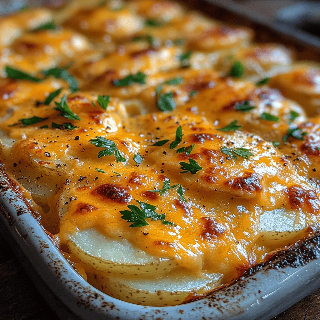 Scalloped potatoes, a timeless comfort food, have graced dinner tables for generations, captivating taste buds with their rich, creamy texture and cheesy goodness. This classic dish, often served as a side, elevates any meal with its indulgent flavors and heartwarming appeal. Whether enjoyed during cozy family dinners, holiday feasts, or potluck gatherings, scalloped potatoes never fail to impress.