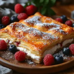 Casseroles have long been a staple in kitchens around the world, celebrated for their convenience, versatility, and comforting appeal. These one-dish wonders have a unique ability to bring people together, making them perfect for potlucks, family gatherings, or simply a cozy meal at home. Among the myriad of casserole recipes available, the Creamy Cheesecake Crescent Rolls Casserole stands out as a delightful twist on the traditional cheesecake.