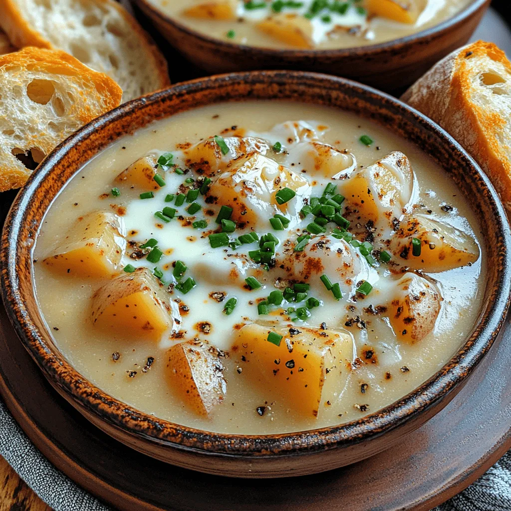 As the weather turns crisp and cool, there's nothing quite as soothing as a bowl of creamy soup. The allure of velvety textures and rich flavors makes these soups a quintessential part of any winter menu. One such comforting dish that captures the essence of warmth and nourishment is the Heavenly Creamy Potato Bliss Soup. This delightful recipe is not just a soup; it's an experience that wraps you in its embrace, providing comfort with every spoonful.