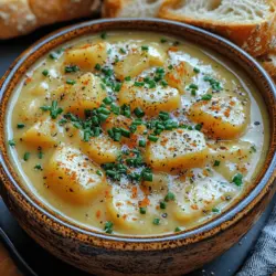 As the weather turns crisp and cool, there's nothing quite as soothing as a bowl of creamy soup. The allure of velvety textures and rich flavors makes these soups a quintessential part of any winter menu. One such comforting dish that captures the essence of warmth and nourishment is the Heavenly Creamy Potato Bliss Soup. This delightful recipe is not just a soup; it's an experience that wraps you in its embrace, providing comfort with every spoonful.