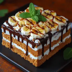 If you’re seeking a dessert that perfectly balances indulgence and simplicity, look no further than the Banana Bliss Icebox Cake. This delightful no-bake creation has become a beloved staple for summer gatherings and special occasions alike, offering a refreshing way to satisfy your sweet tooth without the hassle of baking. The combination of ripe bananas, creamy peanut butter, and fluffy whipped cream creates an irresistible treat that is not only delicious but also visually appealing.