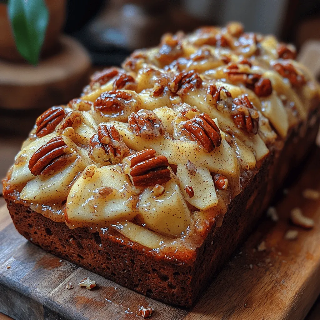 Welcome to the delightful world of baking with our Cinnamon-Pecan Apple Delight Bread, a recipe that beautifully marries the warm, comforting flavors of cinnamon, tart and sweet apples, and crunchy pecans. This bread is more than just a treat; it captures the essence of autumn in every slice, making it an irresistible choice for breakfast, dessert, or a midday snack. Whether you're enjoying a quiet morning at home or entertaining guests, this bread promises to elevate any occasion with its enticing aroma and delicious taste.
