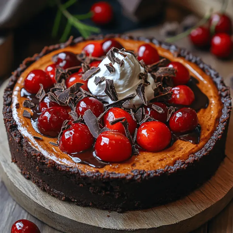 When it comes to desserts that leave a lasting impression, few can rival the allure of a decadent chocolate cherry cheesecake. This delightful combination of rich chocolate, tart cherries, and velvety cheesecake creates an indulgent treat that tantalizes the taste buds. Imagine the luscious layers of creamy cheesecake, complemented by the sweet and slightly tangy cherry filling, all resting on a chocolatey graham cracker crust. This dessert is not just a feast for the palate but also a visual delight, making it a perfect centerpiece for any occasion.