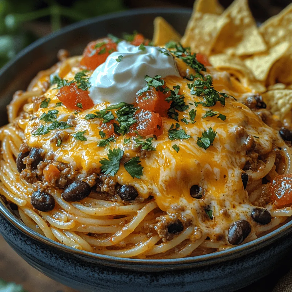 In the world of culinary delights, few things evoke as much comfort and satisfaction as a hearty plate of spaghetti. Now, imagine taking that beloved dish and infusing it with the vibrant flavors of tacos—a combination that results in a mouthwatering fusion known as Taco Spaghetti Fiesta. This innovative recipe marries the comforting familiarity of spaghetti with the bold, zesty tastes of Mexican cuisine, creating a dish that is not only delicious but also incredibly versatile and easy to prepare.