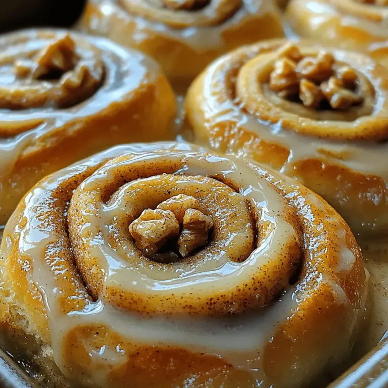 To create the perfect cinnamon filling for your Banana Bread Cinnamon Rolls, start by combining the classic ingredients: brown sugar, ground cinnamon, and softened butter. The brown sugar not only adds sweetness but also contributes a slight molasses flavor that beautifully complements the bananas. For a more nuanced taste, consider adding a pinch of salt and a dash of vanilla extract to the mixture.