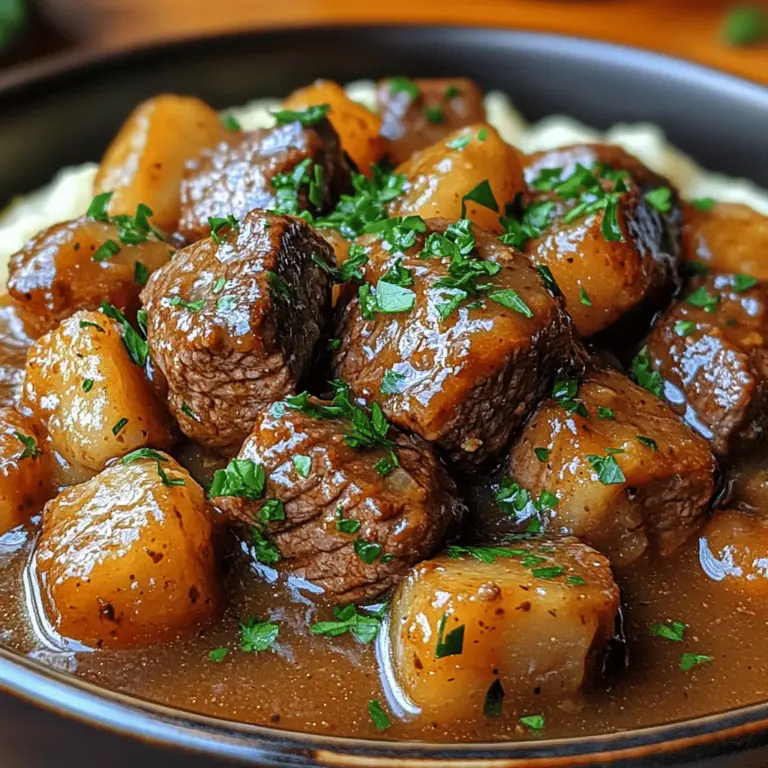Slow cooking is a culinary technique that transforms humble ingredients into a rich and comforting meal, perfect for any occasion. Among the myriad of dishes that benefit from this method, savory slow-cooked beef tips with rich gravy stand out for their deep, robust flavors and rewarding textures. This dish not only satisfies the palate but also fills the home with mouthwatering aromas, creating a cozy atmosphere that beckons family and friends to gather around the dinner table.