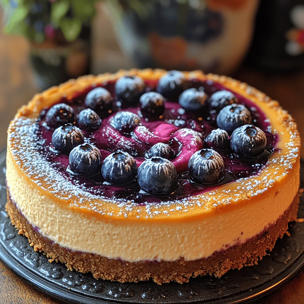 The joy of creating homemade desserts is a delightful experience that can transform any ordinary day into a special occasion. Among the myriad of desserts, cheesecakes hold a unique place in the hearts of many. Their creamy texture, rich flavor, and versatility make them a beloved choice for both casual gatherings and formal celebrations. Today, we're diving into a heavenly creation: the Blueberry Bliss Cheesecake. This dessert not only offers a luxurious taste but also combines the velvety smoothness of cheesecake with the fruity freshness of blueberries, creating an irresistible flavor profile that is sure to impress.