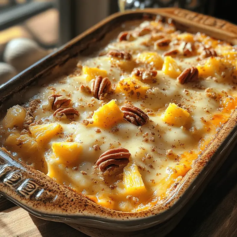 If you're in search of a dish that tantalizes your taste buds with a harmonious blend of sweet and savory flavors, look no further than the Sweet & Savory Pineapple Delight. This unique recipe has gained popularity for its versatile nature, making it an ideal choice for various occasions. Whether you serve it as a side dish at a family gathering or as a delightful dessert at a summer barbecue, this dish consistently impresses guests and family alike.