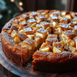 As the leaves turn golden and the air becomes crisp, there’s nothing quite like the warm and inviting flavors of fall to evoke a sense of comfort and cheer. One such delightful recipe that embodies this seasonal spirit is the Cozy Cinnamon Oatmeal Apple Cake. This scrumptious cake combines the hearty texture of rolled oats with the natural sweetness of fresh apples and the comforting aroma of cinnamon, making it a perfect treat for any time of the day. Whether you enjoy it as a nourishing breakfast, a satisfying dessert, or a sweet snack, this cake is sure to become a cherished favorite in your home.