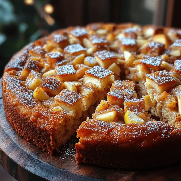 As the leaves turn golden and the air becomes crisp, there’s nothing quite like the warm and inviting flavors of fall to evoke a sense of comfort and cheer. One such delightful recipe that embodies this seasonal spirit is the Cozy Cinnamon Oatmeal Apple Cake. This scrumptious cake combines the hearty texture of rolled oats with the natural sweetness of fresh apples and the comforting aroma of cinnamon, making it a perfect treat for any time of the day. Whether you enjoy it as a nourishing breakfast, a satisfying dessert, or a sweet snack, this cake is sure to become a cherished favorite in your home.