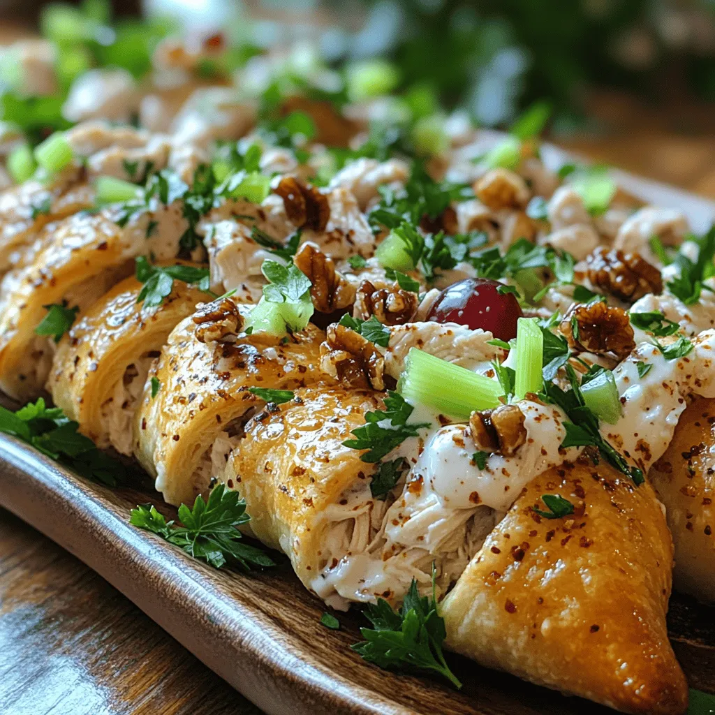 Chicken salad is a timeless dish that can easily adapt to a variety of tastes and occasions. Whether served on a bed of greens, nestled in a sandwich, or enjoyed as a standalone treat, chicken salad's versatility makes it a beloved choice for many. When you combine the creamy, savory elements of chicken salad with the flaky, buttery goodness of crescent rolls, you create a delightful fusion that elevates a simple meal into something truly special.