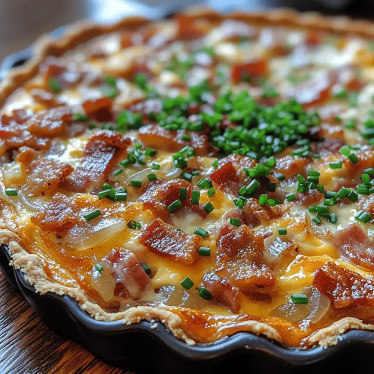 Quiche Lorraine is a timeless dish that has won the hearts of food lovers around the world. This savory pie, filled with rich, creamy custard and savory ingredients, is a staple in French cuisine. Its origins can be traced back to the Lorraine region of France, where it was first made with simple ingredients. Over time, it has evolved into a beloved classic that graces tables for a variety of occasions, from leisurely breakfasts and festive brunches to elegant dinner parties.