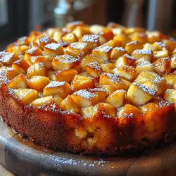 Apple-based desserts have a timeless appeal that captures the hearts and palates of many. From the classic apple pie to the comforting apple crisp, these treats evoke warmth and nostalgia, often reminding us of family gatherings and cozy afternoons spent in the kitchen. Among these delightful options, the Apple Bliss Cake stands out for its simplicity and irresistible flavor. This cake brings together the natural sweetness of fresh apples, the warmth of spices, and a soft, moist texture that makes it a perfect addition to any occasion—be it a festive celebration or a casual weeknight dessert.