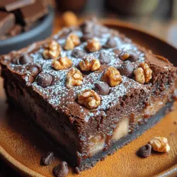 Imagine a warm, gooey slice of chocolate pie that hugs you with its rich textures and flavors—a dessert that doesn’t just satisfy your sweet tooth but also brings a sense of comfort and nostalgia. The Decadent Gooey Brownie Pie is just that; it’s an indulgent treat that combines the best elements of brownies and pie into one delightful creation. With a fudgy, chocolate-laden filling nestled in a flaky crust, this dessert is a celebration of rich cocoa flavors and buttery goodness.