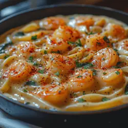 Creamy Garlic Shrimp Pasta is a dish that captivates the senses and satisfies the palate. With its rich, velvety sauce coating tender fettuccine and succulent shrimp, this recipe combines comfort and elegance in every bite. The allure of this dish lies in its harmonious balance of flavors—the creamy texture pairs beautifully with the garlicky aroma, while the sweetness of shrimp complements the overall dish, making it an irresistible choice for any occasion.