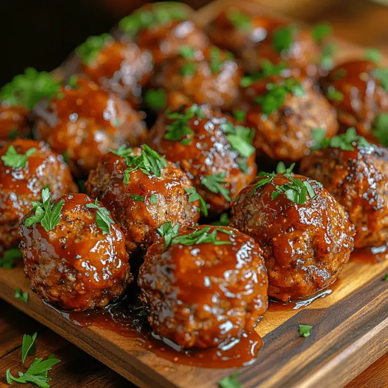 Meatballs have transcended culinary boundaries, becoming a beloved dish in various cuisines worldwide. From the classic Italian spaghetti and meatballs to the savory Swedish meatballs served with creamy gravy, this versatile dish has found its way into countless homes and gatherings. Among the myriad of meatball recipes, Savory BBQ Meatballs stand out as a delicious option that perfectly balances rich flavors and easy preparation, making them an ideal choice for both casual family dinners and festive gatherings.