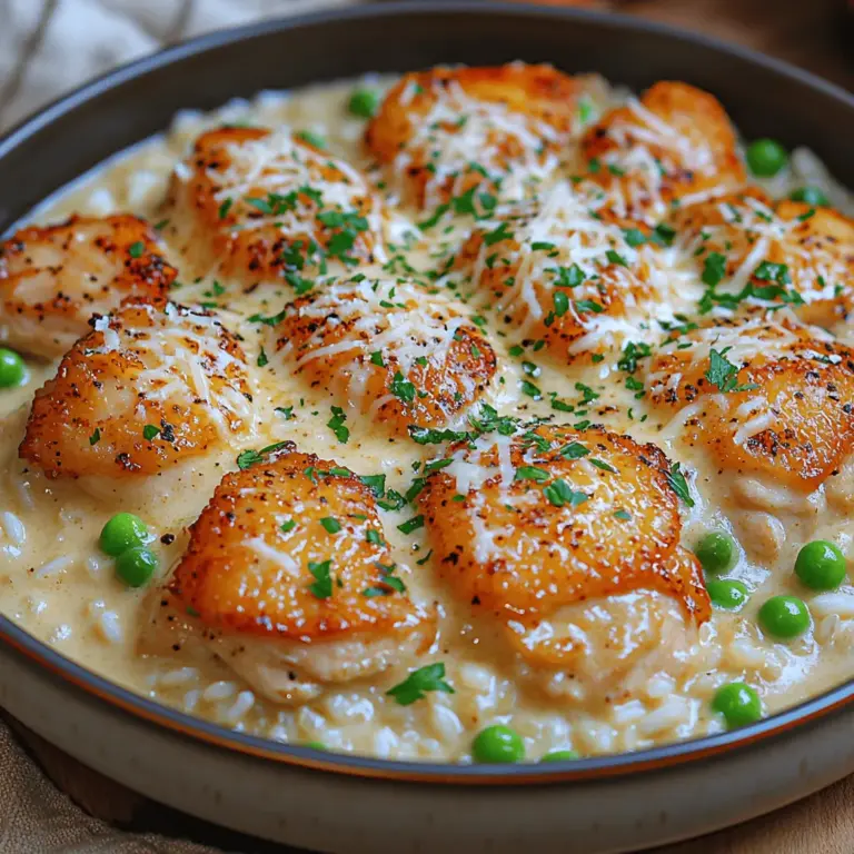 In today’s fast-paced world, the appeal of simple yet delectable meals is undeniable. One-Pan Creamy Parmesan Chicken and Rice embodies this concept perfectly, delivering a comforting and flavorful dish that requires minimal cleanup. This recipe not only tantalizes your taste buds with rich flavors and creamy textures but also simplifies dinner preparation by using just one pan. With the right blend of ingredients, you can create a meal that feels indulgent yet is straightforward enough for any home cook to master.