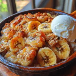 Comfort food has a magical way of evoking feelings of nostalgia and warmth, often reminding us of cherished moments spent with family and friends. Among the myriad of comfort desserts, few can rival the sheer delight of a homemade crumble. The Heavenly Banana Crumble stands out as a quintessential dessert that perfectly marries simplicity with rich flavors. This delightful treat is not only easy to prepare but also showcases the sweet, caramelized goodness of ripe bananas topped with a crunchy, buttery crumble.