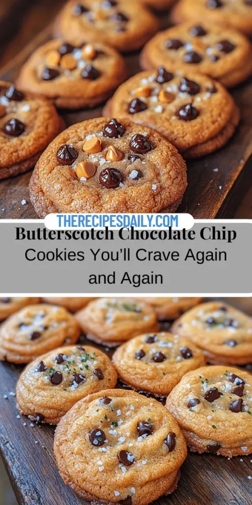 Discover the ultimate indulgence with Heavenly Butterscotch Chocolate Chip Cookies! This delightful recipe elevates the classic chocolate chip cookie by blending rich butterscotch flavor with gooey chocolate chips, creating a perfect harmony of sweetness and warmth. Perfect for any occasion, these cookies fill your home with an irresistible aroma that draws everyone to the kitchen. Whether shared with loved ones or enjoyed solo, each bite promises a heavenly experience. Get ready to bake these delicious treats and make lasting memories!