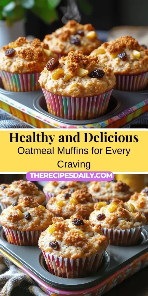 Discover the joy of baking with our delightful oatmeal muffins recipe, perfect for a healthy snack or breakfast treat! Packed with rolled oats and customizable mix-ins like fruits and nuts, these muffins are not only delicious but also nutritious. Learn step-by-step instructions to create light, fluffy muffins that everyone in the family will love. Whether you're gluten-free or vegan, this versatile recipe caters to all dietary needs. Enjoy the perfect blend of flavor and health!