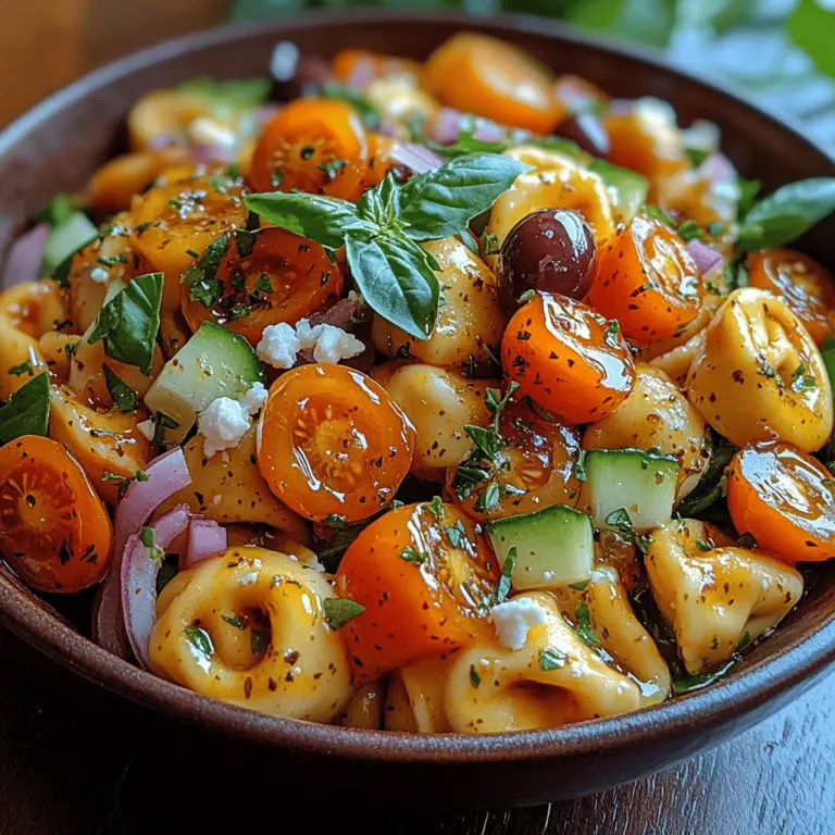 To truly appreciate the Spicy Sweet Hot Honey Tortellini Pasta Salad, it's essential to understand the key ingredients that contribute to its delightful flavor profile and texture. Each component plays a vital role, enhancing the overall experience of this dish.