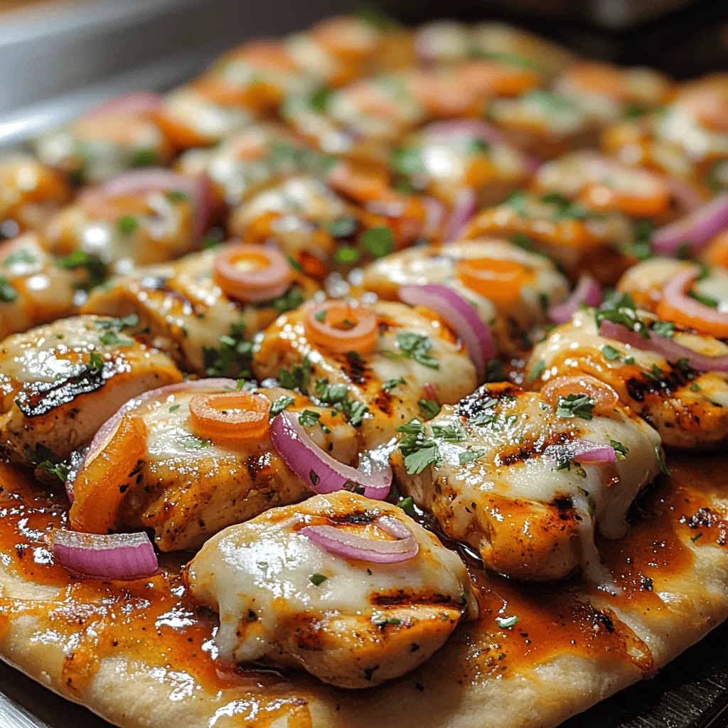 If you're in search of a quick yet delectable meal, look no further than the Sticky Sweet Honey BBQ Chicken Flatbread. This dish seamlessly combines the smoky, tangy flavors of barbecue with the sweetness of honey, creating a culinary masterpiece that is sure to tantalize your taste buds. Imagine crispy flatbreads topped with tender, juicy chicken slathered in a rich, sticky BBQ sauce, all adorned with fresh toppings. This recipe is not just a feast for the eyes; it’s a delightful explosion of flavors that will impress your family and friends alike.